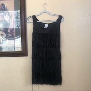 Leadtex fringe Flapper Dress size small